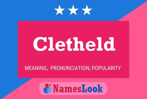 Póster del nombre Cletheld