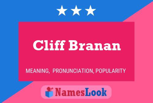 Póster del nombre Cliff Branan