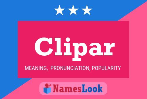 Póster del nombre Clipar