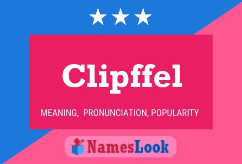 Póster del nombre Clipffel