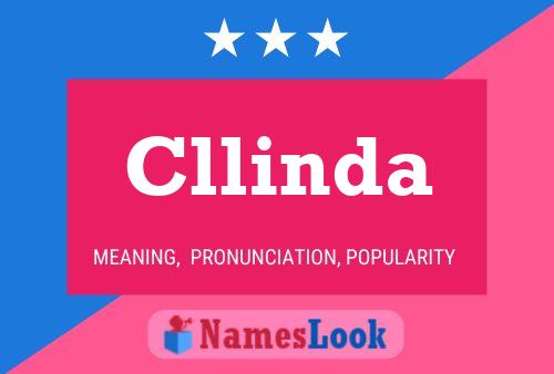 Póster del nombre Cllinda