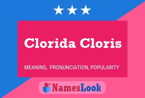 Póster del nombre Clorida Cloris