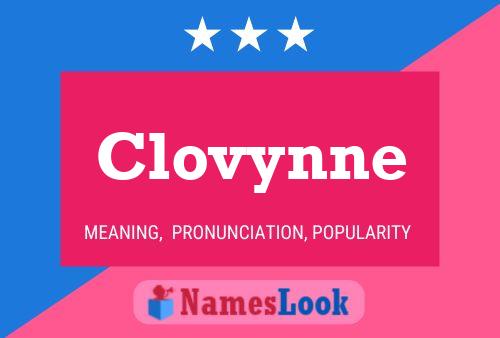 Póster del nombre Clovynne