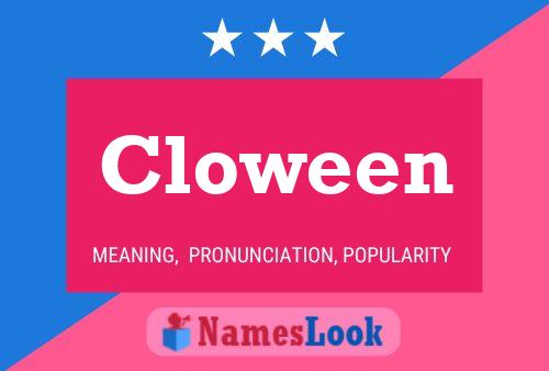 Póster del nombre Cloween