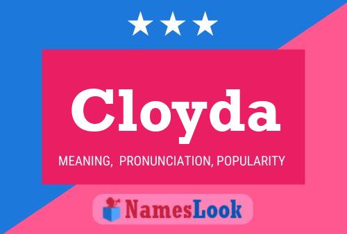 Póster del nombre Cloyda