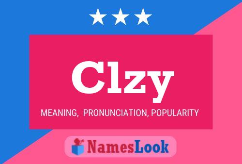 Póster del nombre Clzy