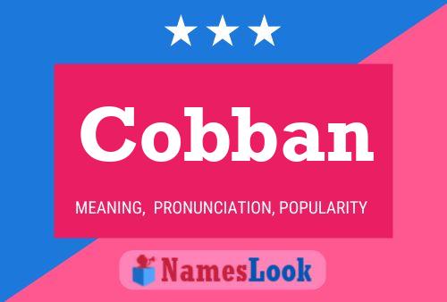 Póster del nombre Cobban