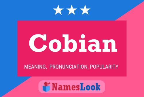 Póster del nombre Cobian