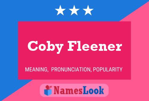 Póster del nombre Coby Fleener