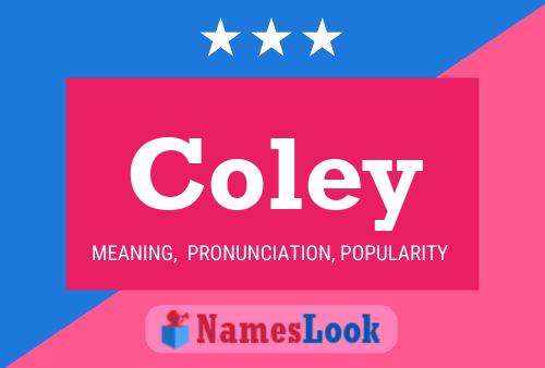 Póster del nombre Coley