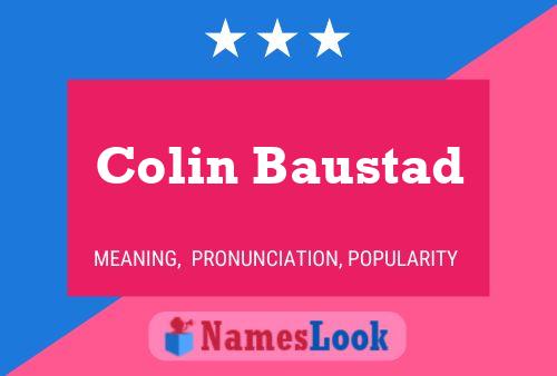 Póster del nombre Colin Baustad