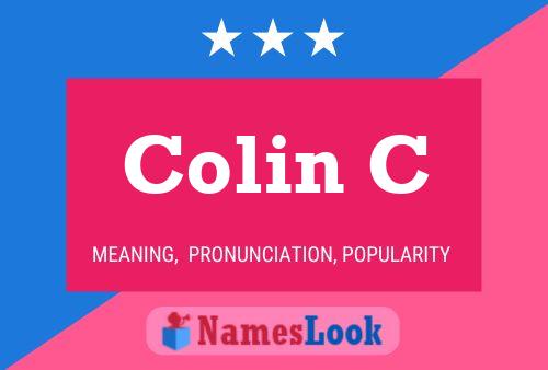 Póster del nombre Colin C