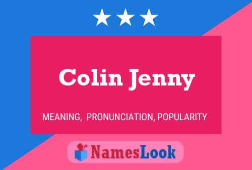 Póster del nombre Colin Jenny