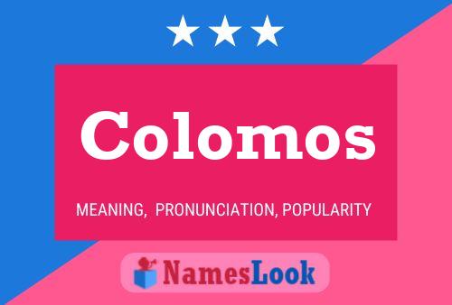 Póster del nombre Colomos