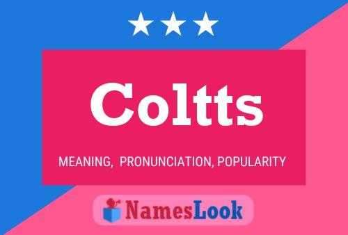 Póster del nombre Coltts