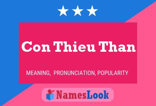 Póster del nombre Con Thieu Than