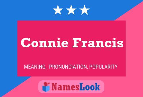 Póster del nombre Connie Francis