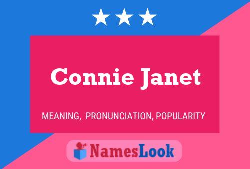 Póster del nombre Connie Janet