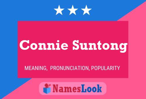 Póster del nombre Connie Suntong