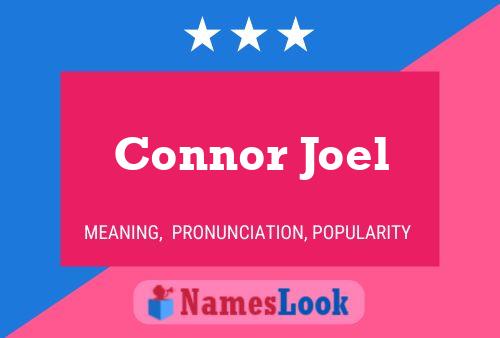 Póster del nombre Connor Joel