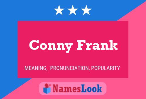 Póster del nombre Conny Frank