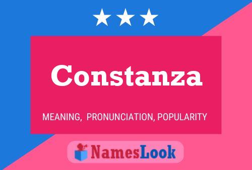 Póster del nombre Constanza