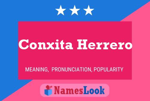 Póster del nombre Conxita Herrero