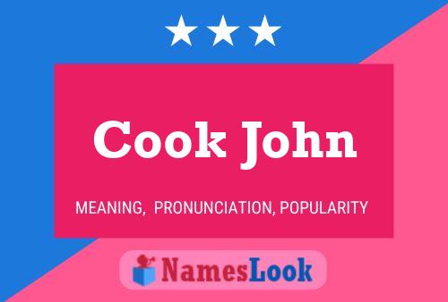 Póster del nombre Cook John