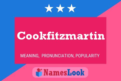 Póster del nombre Cookfitzmartin