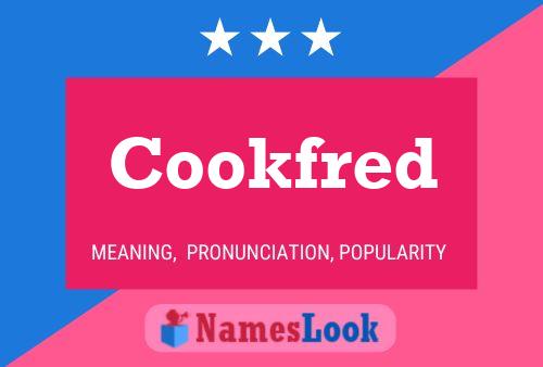 Póster del nombre Cookfred