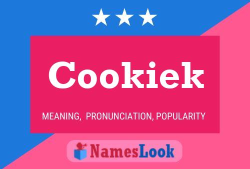 Póster del nombre Cookiek