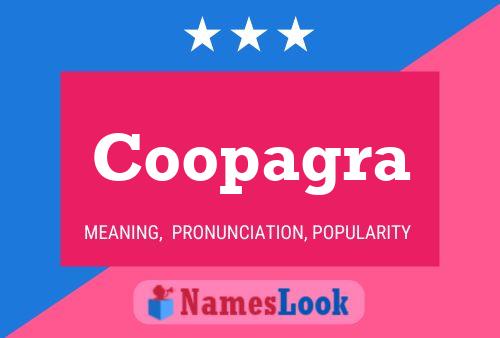 Póster del nombre Coopagra