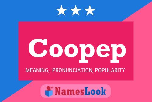 Póster del nombre Coopep