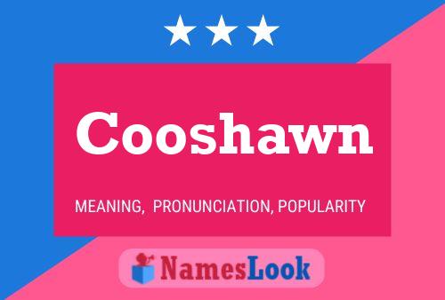 Póster del nombre Cooshawn