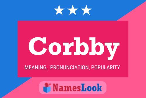 Póster del nombre Corbby