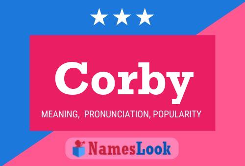 Póster del nombre Corby