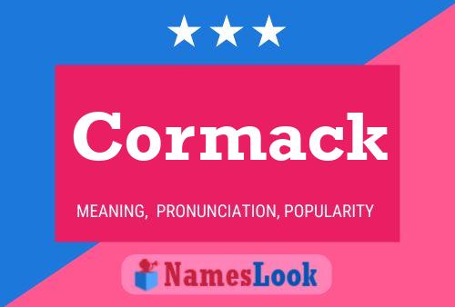 Póster del nombre Cormack