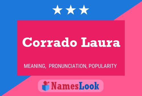 Póster del nombre Corrado Laura