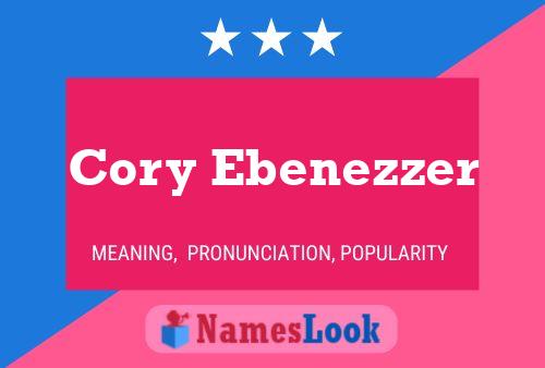 Póster del nombre Cory Ebenezzer