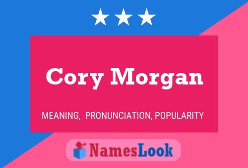 Póster del nombre Cory Morgan