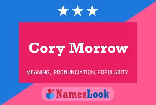 Póster del nombre Cory Morrow