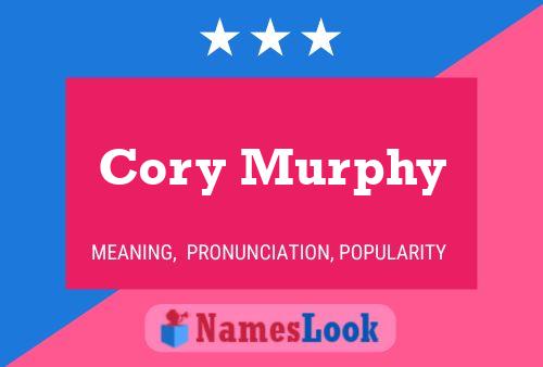 Póster del nombre Cory Murphy