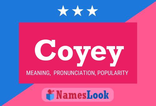 Póster del nombre Coyey