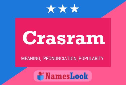 Póster del nombre Crasram