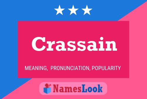 Póster del nombre Crassain