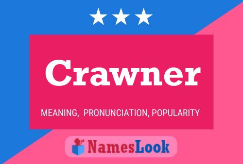 Póster del nombre Crawner