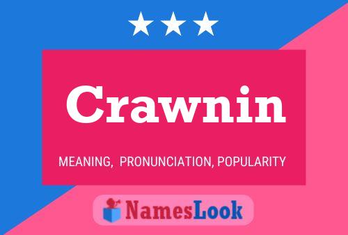 Póster del nombre Crawnin