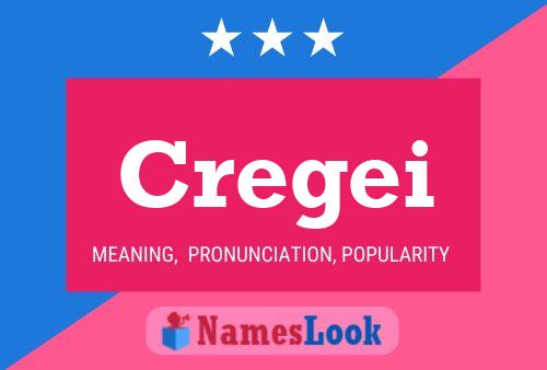 Póster del nombre Cregei