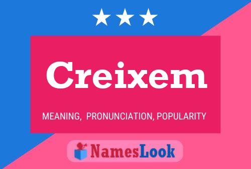 Póster del nombre Creixem