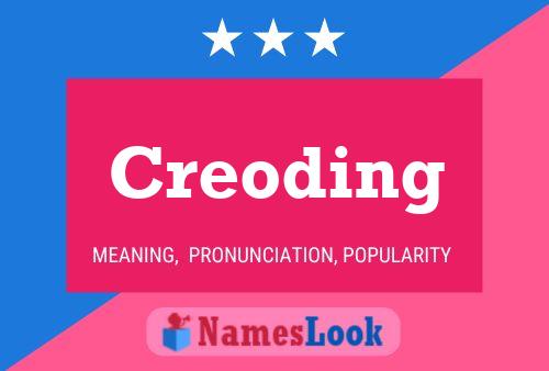 Póster del nombre Creoding